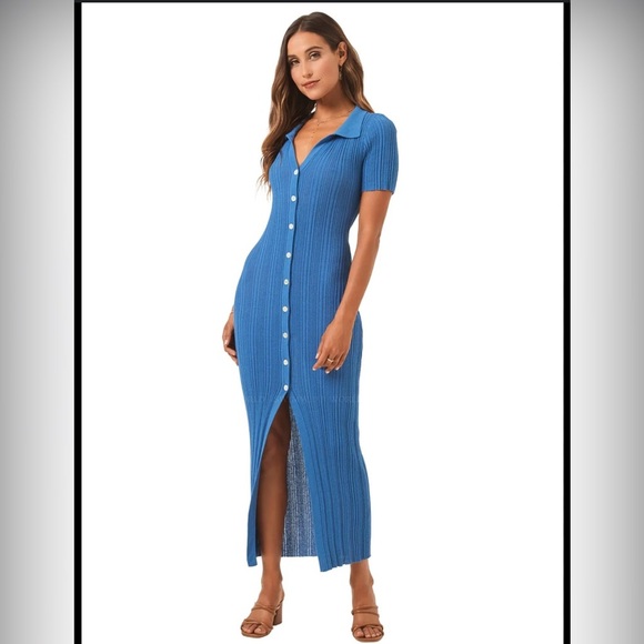 NWT L*SPACE UNDERTOW DRESS SIZE XL - Picture 2 of 9